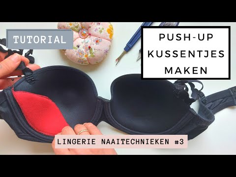 Lingerie Sewing Techniques #3: making push-up pads 