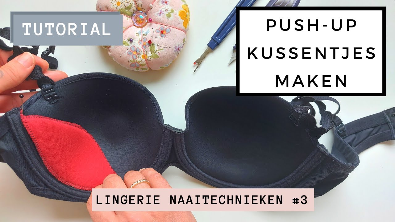 Lingerie Sewing Techniques #3: making push-up pads 