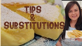 10 Baking TIPS & SUBSTITUTIONS - Must-Watch! - PART I