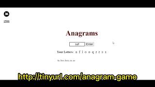 New Anagram Game screenshot 4