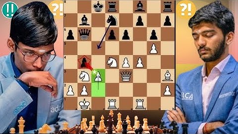 Thinking Chess Game : 100 | Rameshbabu Praggnanandhaa vs Gukesh D #chess #chessgrandmaster #chesscom