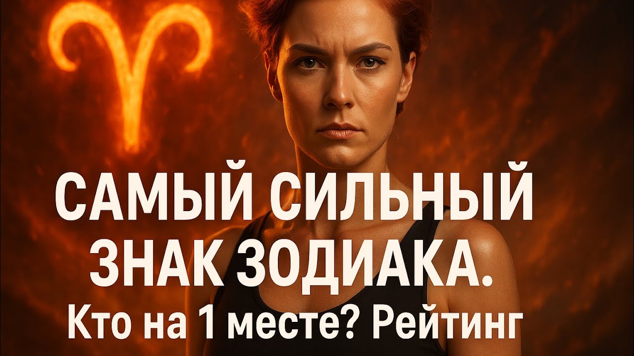 САМЫЙ СИЛЬНЫЙ ЗНАК ЗОДИАКА. Кто на 1 месте? Рейтинг