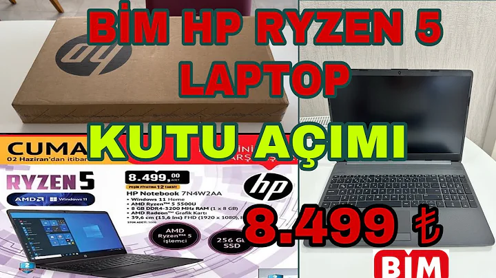 BİM HP AMD RYZEN 5 ラップトップの詳細をチェック