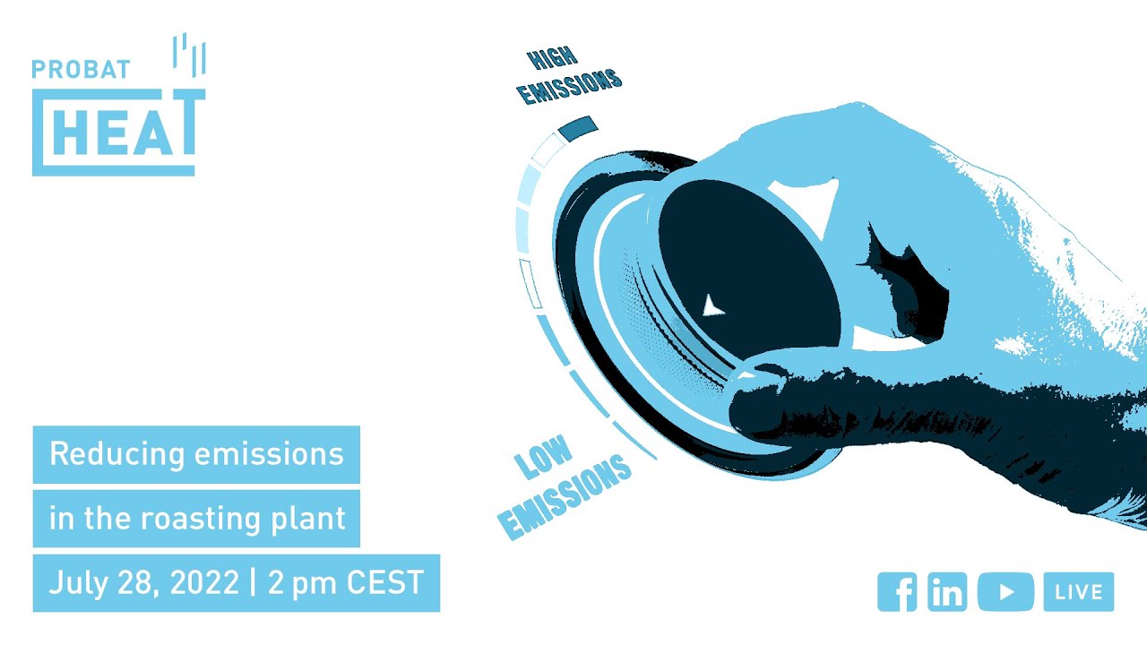 The PROBAT HEAT series: Reducing emissions in the roasting plant