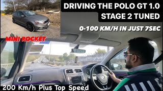 Polo GT 1.0 Stage 2 Tuned , 0-100 Km/h In Just 7sec.,Mini Rocket