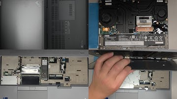 Lenovo ThinkPad P16 Gen 1 Disassembly RAM SSD Upgrade Battery LCD Screen Replacement Repair
