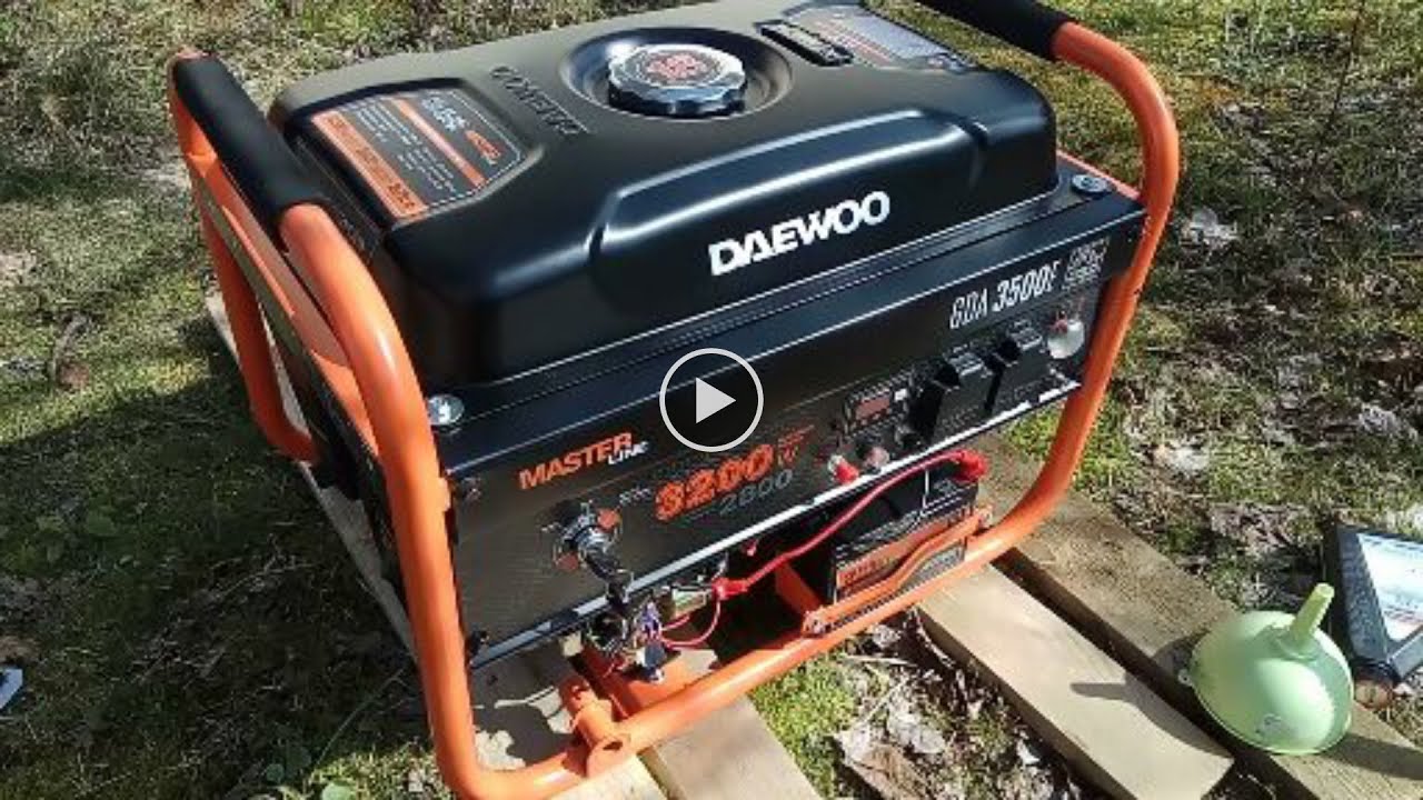 Генератор daewoo gda3500e