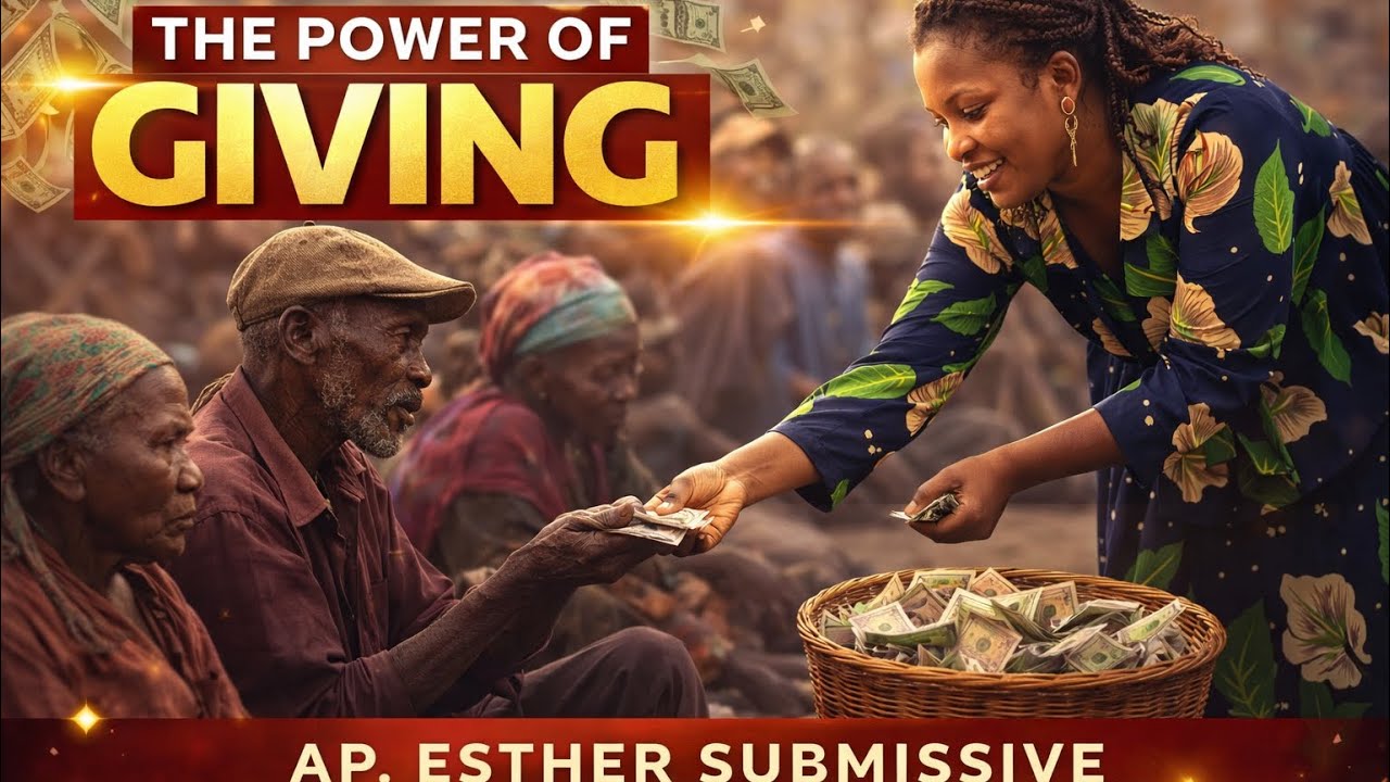THE POWER OF GIVING | A Life-Changing Message on Generosity |Ap. Esther Submissive 