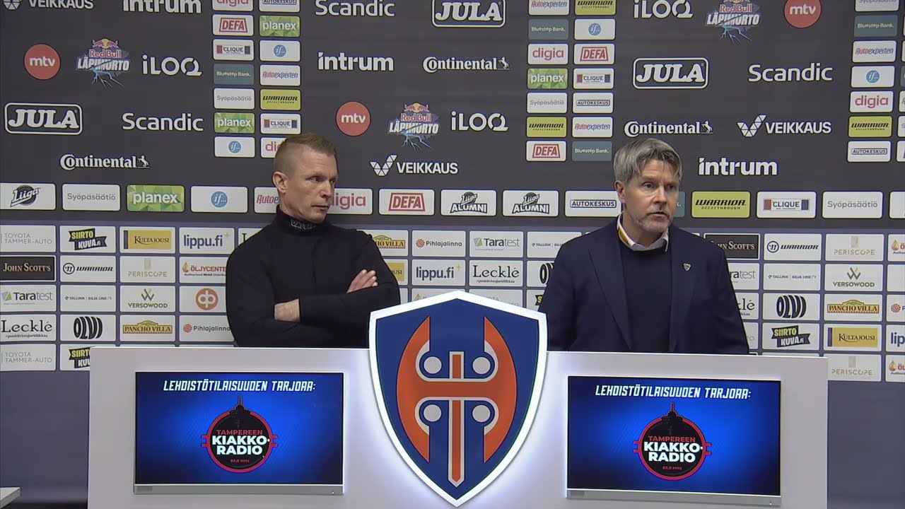 Lehdistötilaisuus: Tappara – JYP | 18.2.2026