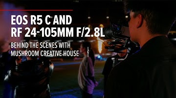 Canon EOS R5 C in Action: Behind the Scenes at Dreamtime at the G | Hybrid Cinema Power