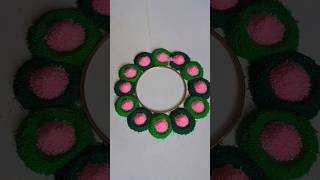 Simple Daily Rangoli Design for festival | Satisfying Rangoli Design #rangoli #shorts #diwali
