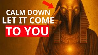 If You LISTEN to This MESSAGE from Thoth for 40 MINUTES, You Will BE ABLE to MANIFEST ANYTHING