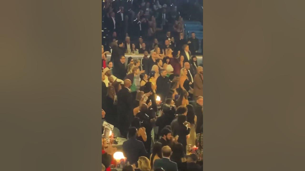 Grammys Audience Rapping Not Like Us By Kendrick Lamar #grammys #kendricklamar #notlikeus #beyonce