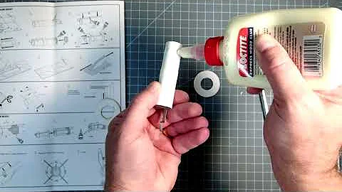 Estes Baby Bertha model rocket assembly
