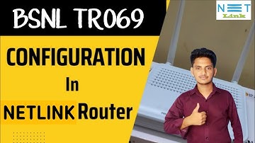 NETLINK ONT TR069 Configuration Kaise Kare | TR069 Configuration | bsnl acs server setup | NETLINK
