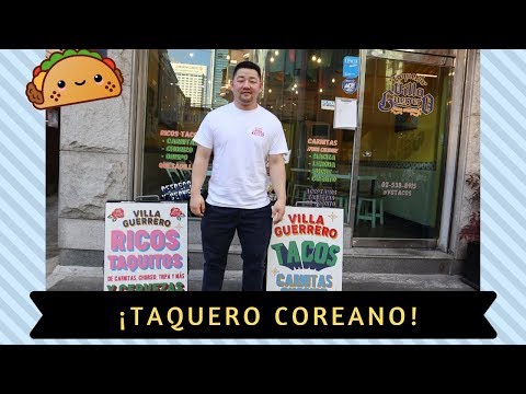 ¡ÉL HACE LOS TACOS DE CARNITAS MÁS RICOS DE SEÚL! | Café Juseyo