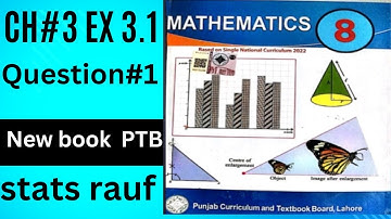 q1 ex3.1 8th class math ptb new syllabus 2023/class 8 math /statsrauf