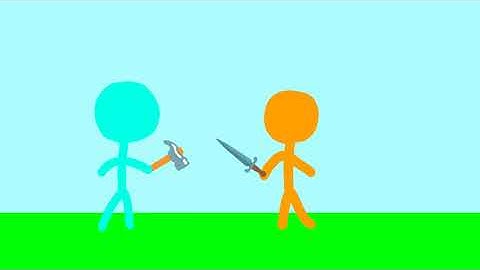 Sledge vs Gladiator TDS (Tower defend simulator animation).