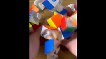 Making Rubik’s Cube 2x2 with SAME COLOR!