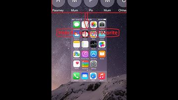 How to hide Recent and Favorite Contacts from the app switcher iOS 8 [2015]