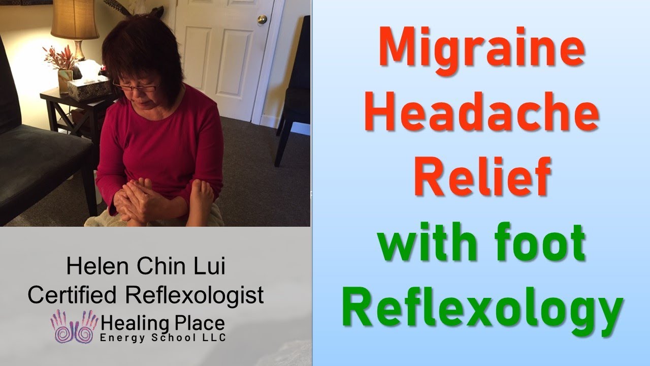 Migraine Headache Relief Foot Reflexology YouTube