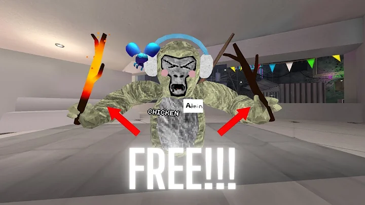 MY Gorilla Tag Copy Has FREE ADMIN BADGE FREE STICK FREE FINGER PAINTER ILLUSTRATOR, ALL FOR FREE! 🤯