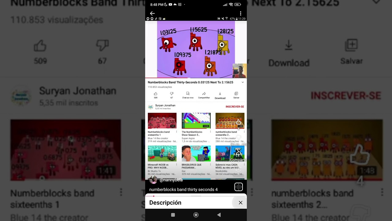 Todos del 2021 numberblocks Band thirths seconds 