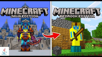 Playing Minecraft Bedrock For The First Time