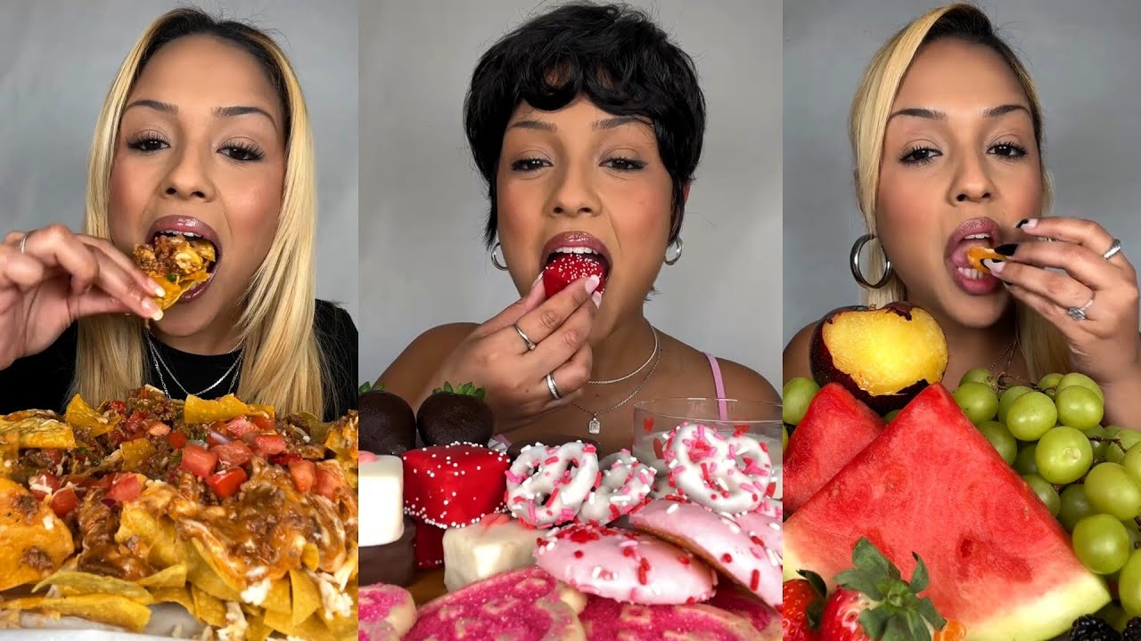 * NEW * ASMR Cook It Girl Eats Food Shorts Compilation 2025 - YouTube