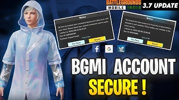 Bgmi 7 Day Ban Trick | Bgmi 7 Day Ban Unlink | Bgmi Login Scam Id Of 7 Days | Bgmi 7 day ban File