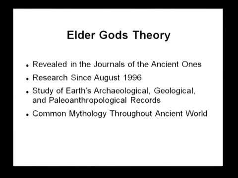 M Don Schorn - The Elder Gods Theory