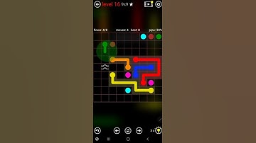 How To Solve Flow Free Bridges Bonus Pack Level 16 9x9 Board Walk Through Solution Walkthrough