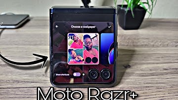 Moto Razr+  Full External Screen Tutorial
