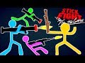 I BROUGHT A STICK TO A GUN FIGHT AND IT DIDN&#39;T END WELL! | Stick Fight Gameplay