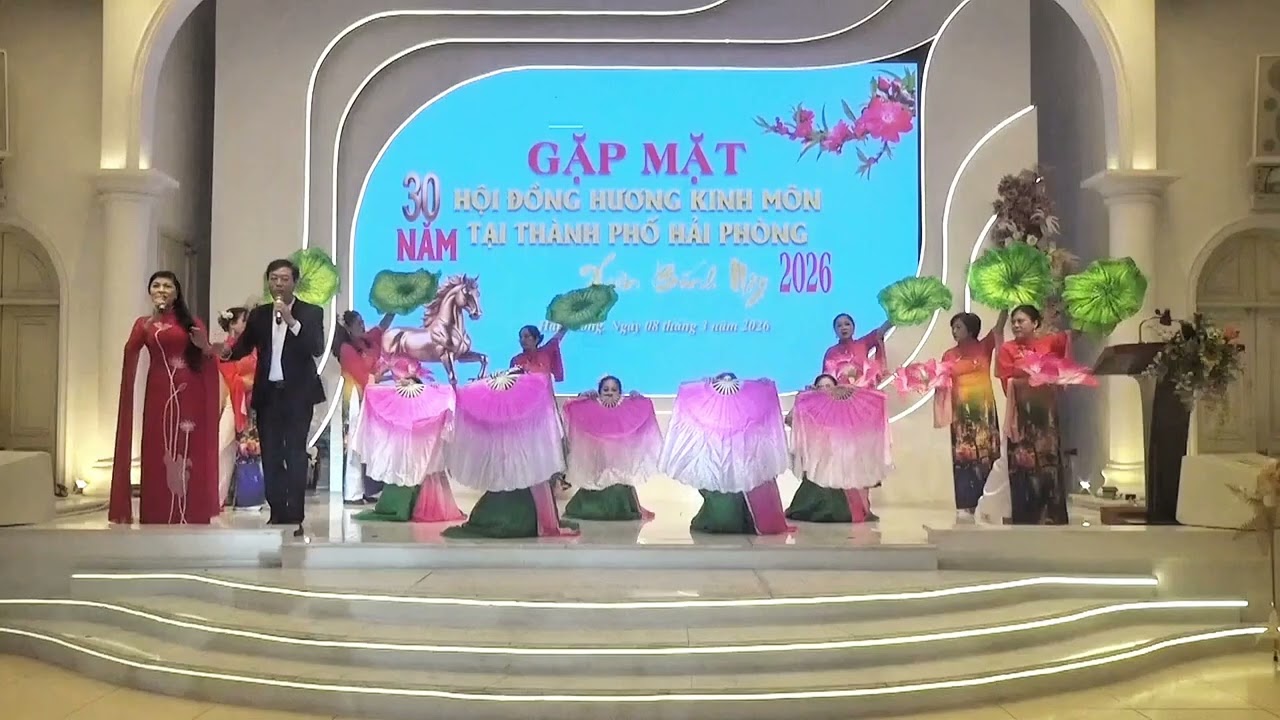 KINH MÔN ĐỔI MỚI HOÀNG HIỆP &  HỒNG HOA  . CÙNG TỐP MÚA ĐOÀN CA MÚA XUÂN HỒNG TB  ngày  8/3/2026