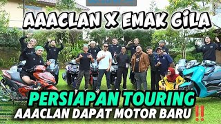 Download Lagu PERSIAPAN TOURING AAACLAN BARENG EMAK GILA‼️|| ALOY DAPAT HELM COSTUM KECE😎‼️ MP3
