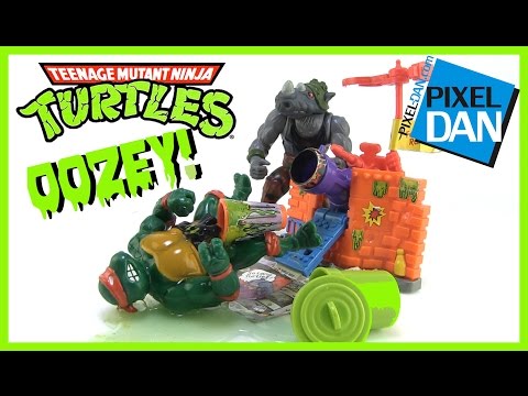 Teenage Mutant Ninja Turtles Oozey TMNT Ooze Slime Canon Playset