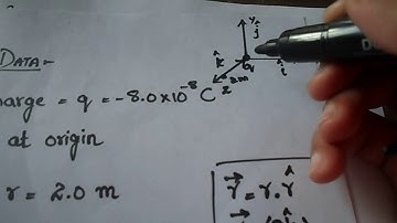Physics II Second Year II Chapter 12 II Electrostatics II Exercise II Numerical Problem 12.3
