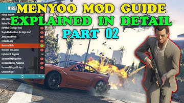 Menyoo Mod Explained In Detail Part 02 | Menyoo Mod Task Sequence Guide | By ShahidTheGamer