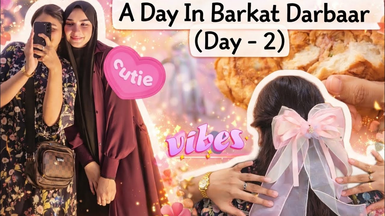 1️⃣ Day 2 vibes at Barkat Darbaar 💫Food • Fashion • Creativity — all under one roof!