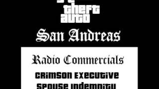 Grand Theft Auto: San Andreas - Radio Commercials (Crimson Executive Spouse Indemnity Services)