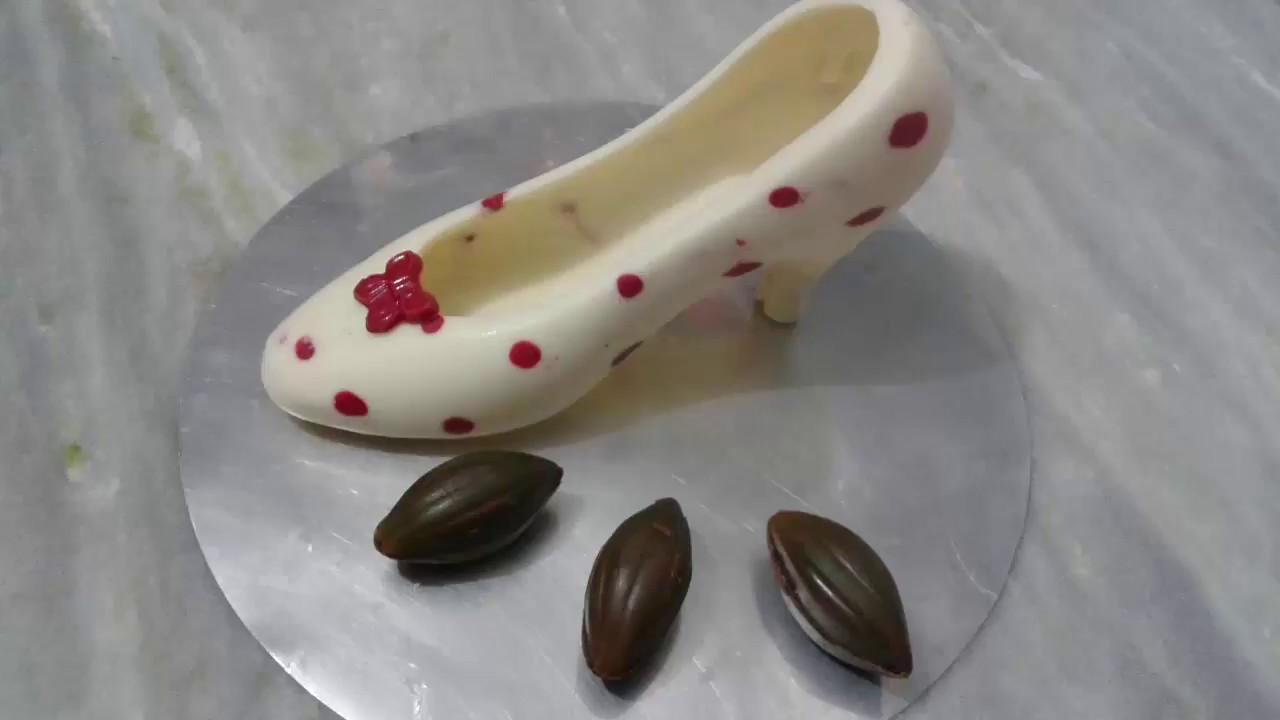sapato de chocolate noiva