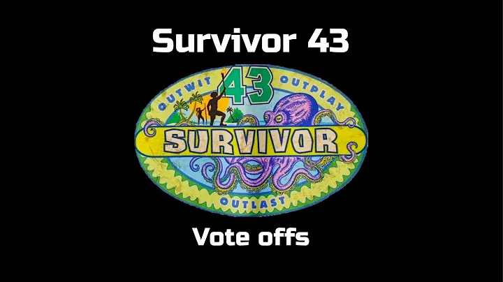 Survivor 43 Vote offs