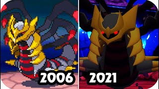 Pokémon Platinum & BD/SP - Origin Form Giratina Battles Comparison (HQ)