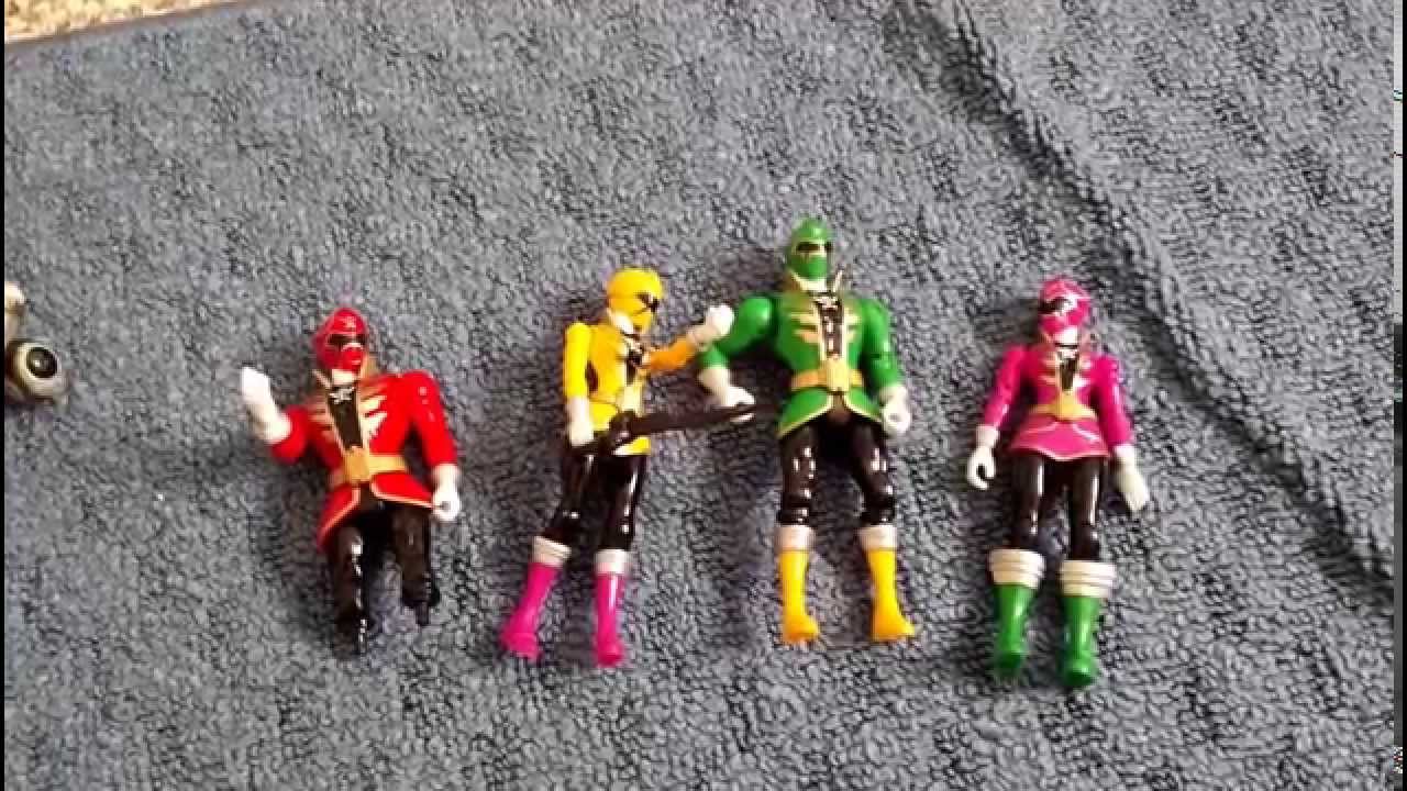 video, youtube, mighty, morphin, red, blue, silver, ranger, green, yellow, Power...