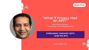 Tullio Siragusa - What if privacy had an API?  with Anshu Sharma @ Skyflow