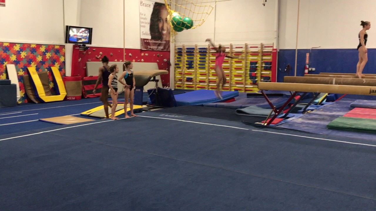 Kaylen Everest Gymnastics Floor Training 2017 YouTube