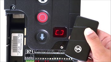 GFA TS 971 Remote control setup