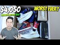 Unboxing a 4000 sneaker beater box from instagram