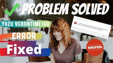 How to fix yuzu vcruntime140_1.dll was not found | yuzu vcruntime140.dll missing | eTechniz.com 👍